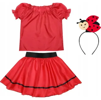 Karnevalový kostým KOSTÝM BERUŠKA ČELENKA HALENKA SUKNĚ 98-110