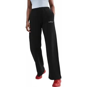 Dámské legíny Dámské tepláky NIKE-W NSW PHNX FLC STRGHT LEG PNT BLACK Černá XS