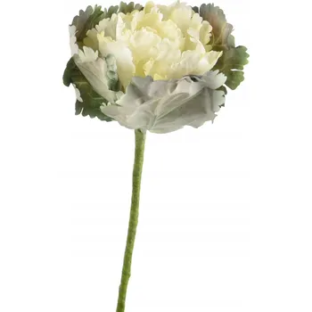 umělá květina Umělá KAPUSTA Salát na stonku ZELENÁ dekorativní 50 cm