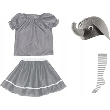 Karnevalový kostým Kostým Slon, kostýmový_pl vel. 128