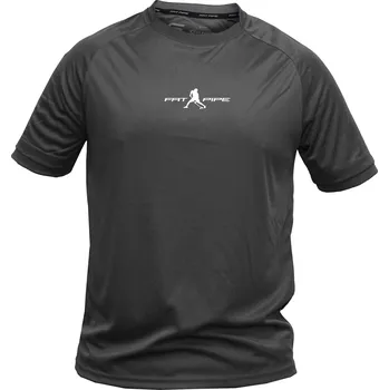Oblečení a móda Fat Pipe FAST - TRAINING T-SHIRT Florbalové tričko S, černá