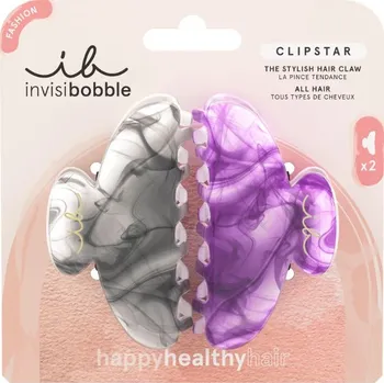 Ozdoba do vlasů Invisibobble Clipstar My Rainboo stylový skřipce do vlasů 2 ks, My Rainboo