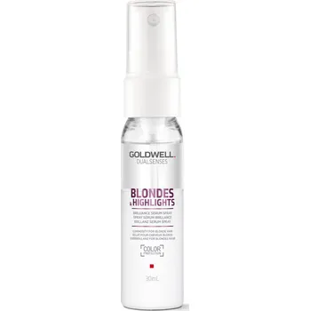 Vlasová regenerace Goldwell Dualsenses Blondes & Highlights Brilliance Serum Spray ochranný sprej pro blond vlasy 30 ml