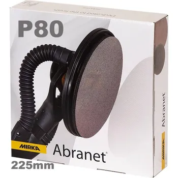 Brusný papír Mirka Abranet Ø 225 mm Grip P80