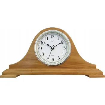 Hodiny DŘEVĚNÉ SVĚTLE HNĚDÉ TICHÉ KRBOVÉ HODINY NAPOLEON JVD HS3290.68 38 cm