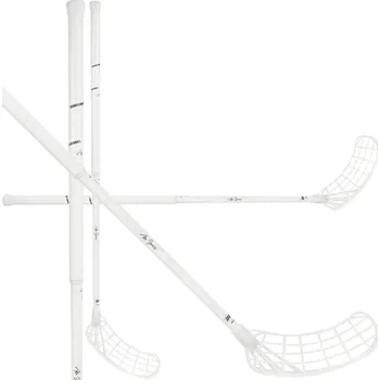 Florbal Zone floorball MAKER AIR UL 29 glow white Florbalová hokejka bílá, Pravá (pravá ruka dole), 92cm (=102cm)