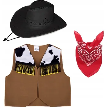 Karnevalový kostým Kovbojský kostým vel. 12 ks