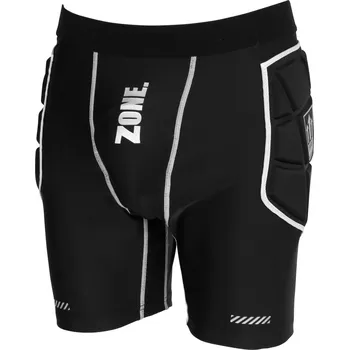 Pánské termoprádlo Zone floorball Goalie Shorts UPGRADE black/silver Brankářské šortky M / L, černá / stříbrná
