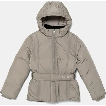 Dětská bunda Calvin Klein Jeans IG0IG02976.128.170.9BYA šedá 90X, vel. 170