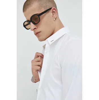 Pánská košile Košile HUGO Ero3 50475678 bílá 00X, vel. XXL