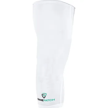 Game Patch Compression leg sleeve Kompresní návlek na nohu L, bílá
