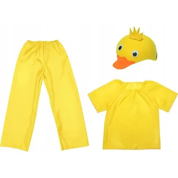 Karnevalový kostým KUŘECÍ KOSTÝM KUŘECÍ KOSTÝM Velikonoce SADA KALHOTY KLOBOUK 134-140