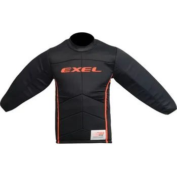 Florbalový dres Exel S60 Brankářský dres XS, černá