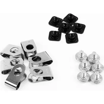 Unihoc Mask spare part nuts and clips set (6 pcs) Náhradní spony a šrouby