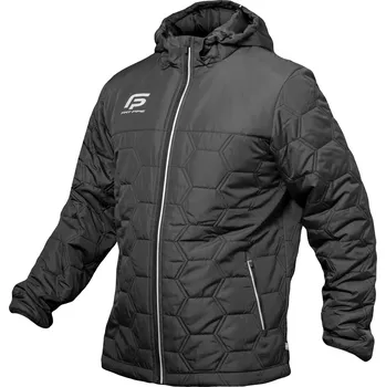Pánská softshellová bunda Fat Pipe GIBSON HOODED LIGHT PADDED JACKET Sportovní bunda XL, černá