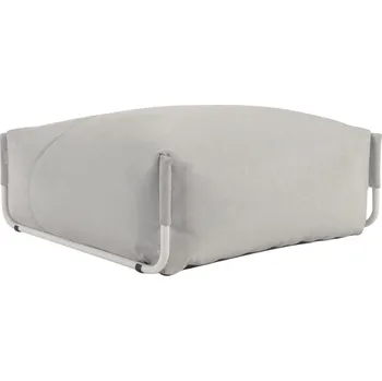 Zahradní pohovka Kave Home Světle šedý zahradní modul/podnožka Square 101 x 101 cm
