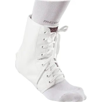 McDavid 101 Ankle Brace / Lace-up With Inserts Ortéza na kotník XS, bílá