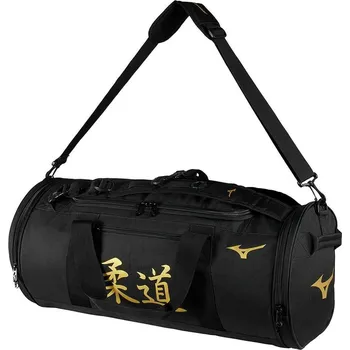 Sportovní taška Mizuno Judo Multiway Bag Sportovní taška černá / zlatá