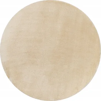 Koberec Koberec CUDDLE 120x120 Kruh Protiskluzový Silný Huňatý Měkký Plyšový v2