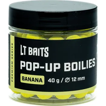Boilies Pop-Up Boilies LT Baits Banana 40 g Průměr: 16 mm, Hmotnost: 40 g