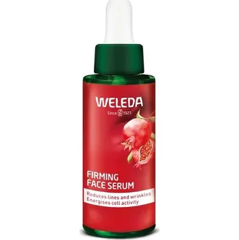 Pleťové sérum Weleda Pomegranate and Maca Face Serum zpevňující pleťové sérum 30 ml, pomačkaná krabička