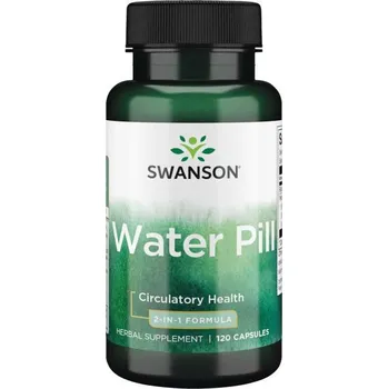 Swanson Water Pill Extrakt ze žlutého sladkého jetele a rutinu 120 ks, kapsle