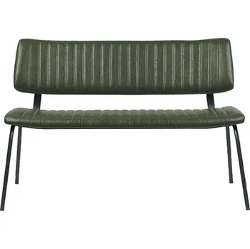 LABEL51 Jídelní lavice GUSTO zelená 120 cm