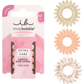 Módní doplněk Invisibobble Extra Care Delicate Duties sada gumiček do vlasů pro extra péči 6 ks, Delicate Duties