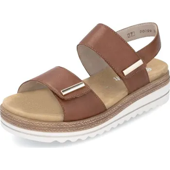 Dámská móda Rieker Dámské sandály REMONTE D0Q59-24 hnědá S6 45