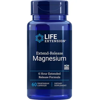 Life Extension Extend-Release Magnesium Doplněk stravy s obsahem hořčíku 60 ks, kapsle, 250 mg