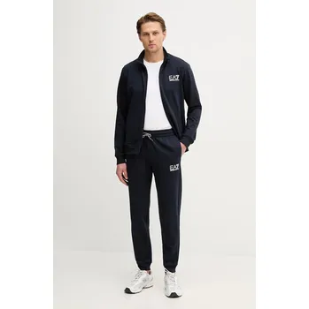 Bavlněná tepláková souprava EA7 Emporio Armani AF13512.7M001318 námořnická modř 59X, vel. XL