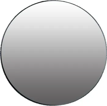 Zrcadlo Zrcadlo závěsné URANUS kulaté dekorativní 50 cm černé