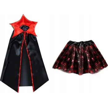 Karnevalový kostým KOSTÝM NETOPÝR PŘEVLEK GACEK KOSTÝM HALLOWEEN SET UPÍR 70 cm