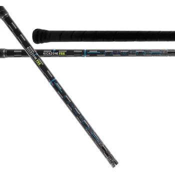 Florbal Salming P-Series Kickzone Pro F29 Black/Blue Shaft florbalové hole černá / modrá, Levá (levá ruka dole), 96cm (=106cm)
