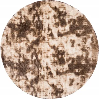 Koberec Koberec SILK 130x130 Měkký Hustý Shaggy Kulatý v5