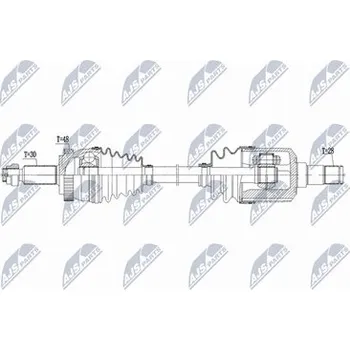 Poloosa kola Hnací hřídel - poloosa NTY NPW-KA-413