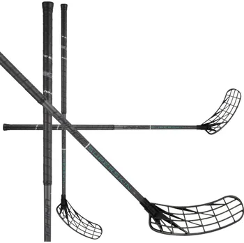 Florbal Unihoc Unilite SUPERSKIN PRO 29 graphite/turquoise Florbalová hůl grafitová / tyrkysová, Pravá (pravá ruka dole), 92cm (=102cm)
