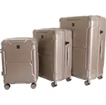 Prémiová sada kufrů T-class® 2521 Exclusive, béžová, M, L, XL,50 l, 80 l, 120 l