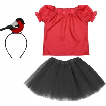 Karnevalový kostým KOSTÝM STEHLÍK PTAČÍ KOSTÝM ČELENKA VELIKOST 134-140