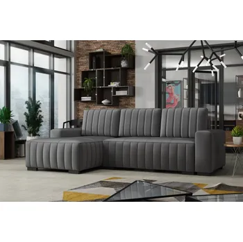 Sedací souprava FALCO Rohová sedací souprava Hugo levá šedá