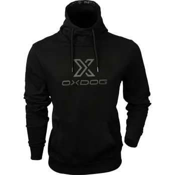 Pánská mikina Oxdog GLOW HOODIE Blue Mikina s kapucí XXL, černá