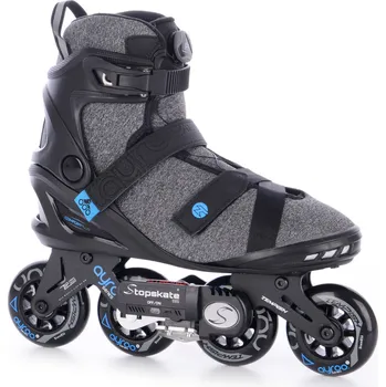 Kolečkové brusle Tempish AYROO TOP EBS Strong Kolečkové brusle černá / šedá / modrá, EU 43, 27,4 cm