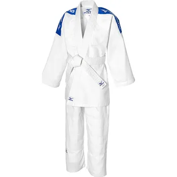 Kimono Mizuno Shiro plus(C) Kimono na judo 130 cm, bílá / modrá