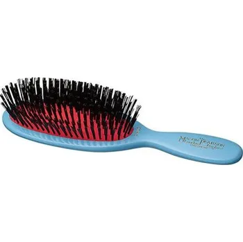 kartáč na vlasy Mason Pearson Pocket Child Bristle Hairbrush CB4 kapesní kartáč s kančími štětinami Modrá