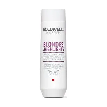 Goldwell Dualsenses Blondes & Highlights Anti-Yellow Conditioner kondicionér pro studené blond vlasy 30 ml