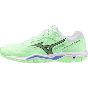 Pánská sálová obuv Mizuno WAVE PHANTOM 3 X1GA226002 Sálová obuv Neo Mint / Black / Frontier Blue, UK 10,5, EU 45, US 11,5, 29,5 cm