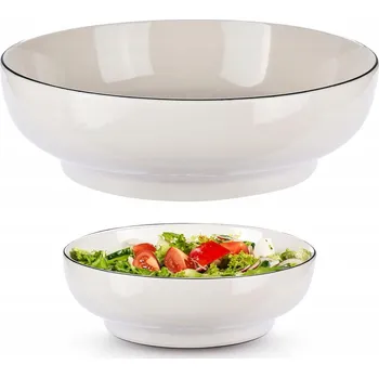 PURE stohovatelná miska 250 ml 110 mm porcelánová krémová SADA 6 KUSŮ