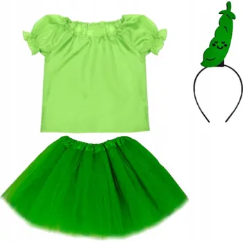 Karnevalový kostým KOSTÝM HRÁŠEK ZELENINA PŘEVLEK HRÁŠKU 116-128