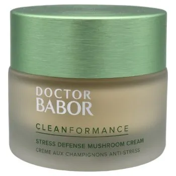 Babor Doctor Cleanformance Stress Defense Mushroom Cream lehký krém zvyšující odolnost pokožky 50 ml