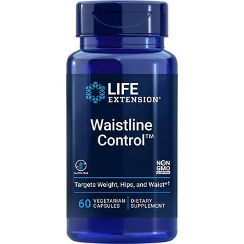 Life Extension Waistline Control™ Doplněk stravy s extraktem z květů bodláku východního indického 60 ks, vegetariánská kapsle, 800 mg